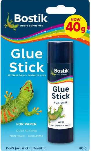 Bostik Adhesive Glue Stick 40g