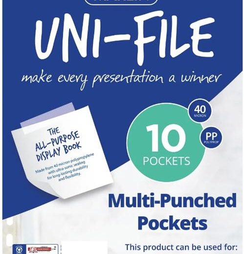 Marlin A4 File Pockets Sleeves 10's