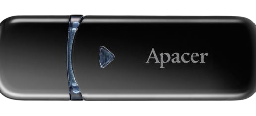 Apacer 512GB AH355 Black USB 3.2 Flash Drive
