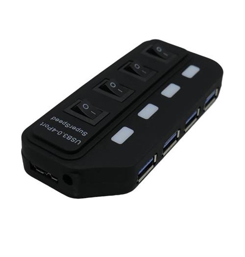 UniQue USB 3.0 4 Port Hub - 8-Digit Store