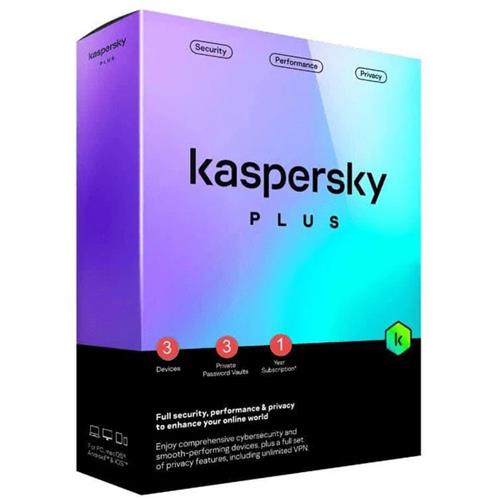 Kaspersky PLUS Security Software - 8-Digit Store