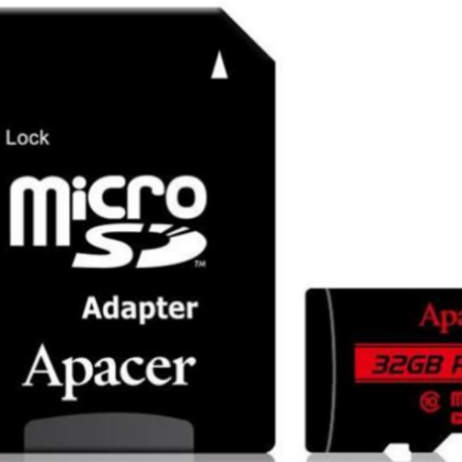 Apacer MicroSD With Adapter 32GB Class 10 Memory