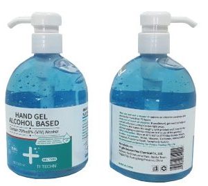 Casey 500ml Hand Gel Alcohol Based Pump Hand