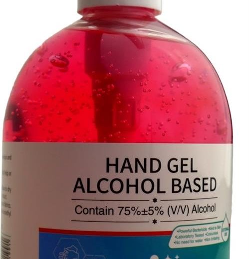 CASEY 500ML STRAWBERRY RED HAND SANITISE
