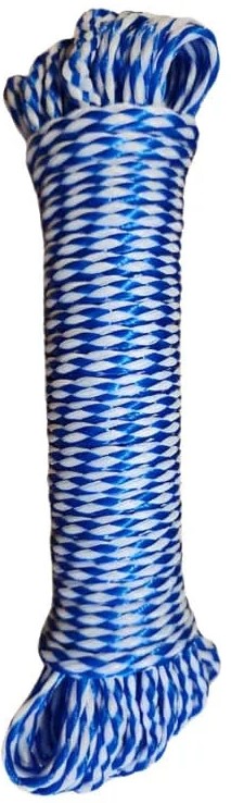 Casey Ski Rope 8MM X 20M Blue And White